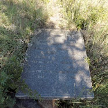 KRUGER Stephanes Johannes 1866-1945 &amp; Elsie Maria 1871-1946