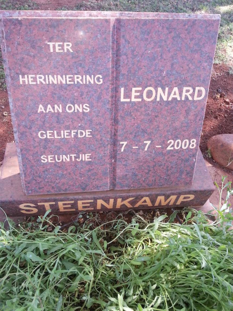 STEENKAMP Leonard -2008
