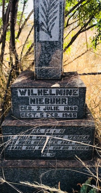 NIEBUHR Wilhelmine 1868-1945