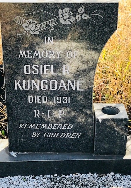 KUNGOANE Osiel R. -1931
