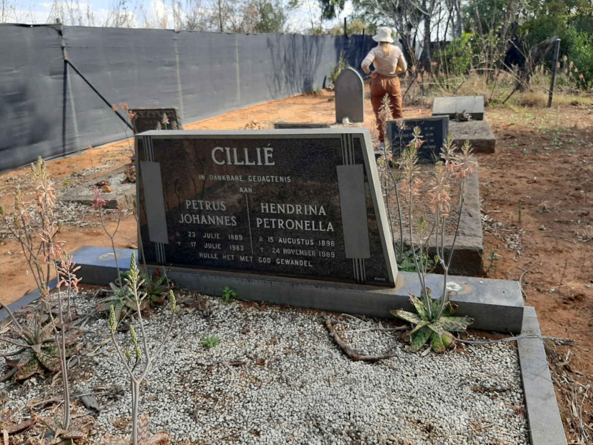 CILLIE Petrus Johannes 1889-1983 &amp; Hendrina Petronella 1896-1989