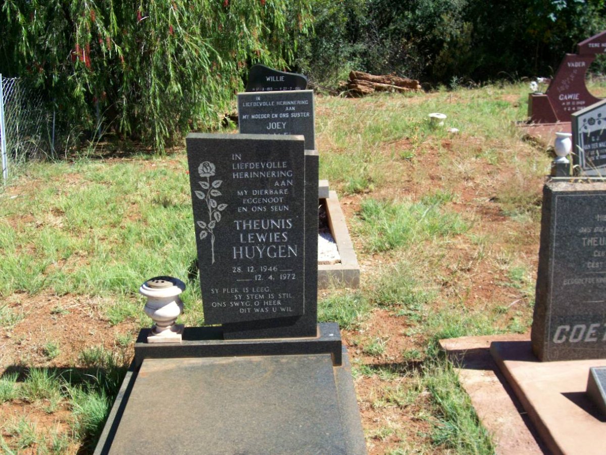 HUYGEN Theunis Lewies 1946-1972