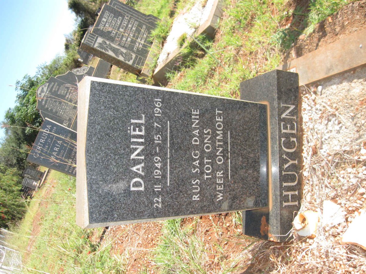 HUYGEN Daniël 1949-1961