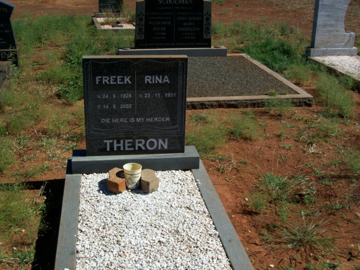 THERON Freek 1925-2002 &amp; Rina 1931-