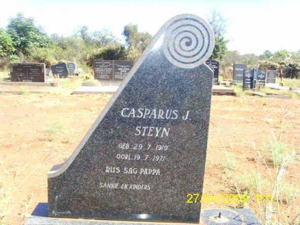 STEYN Casper J. 1919-1971