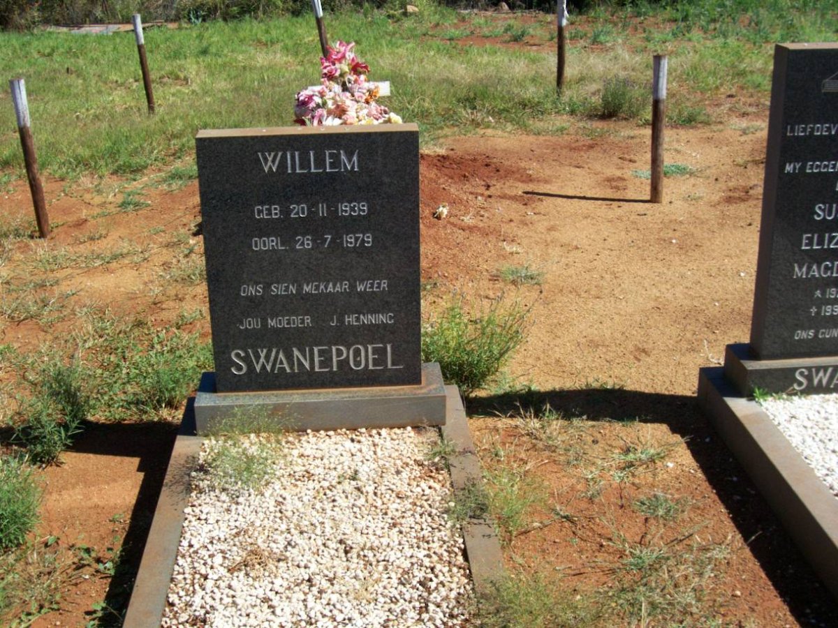SWANEPOEL Willem 1939-1979