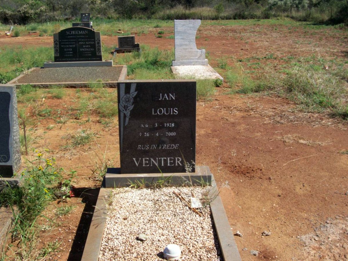 VENTER Jan Louis 1928-2000