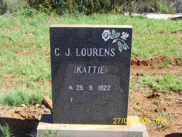 LOURENS C.J. 1922-