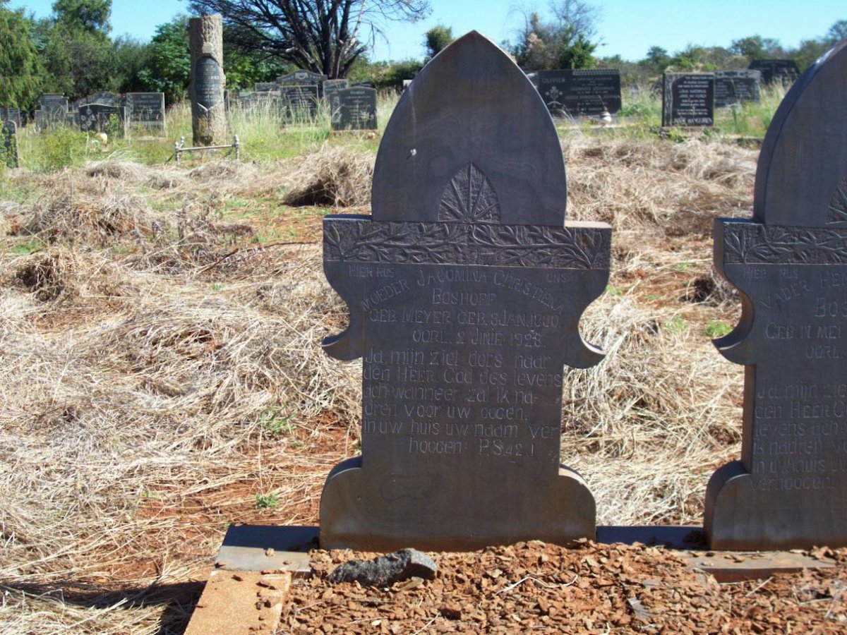 BOSHOFF Jacomina Christiena nee MEYER 18??-1928