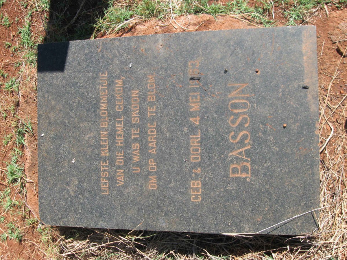 BASSON 1963-1963