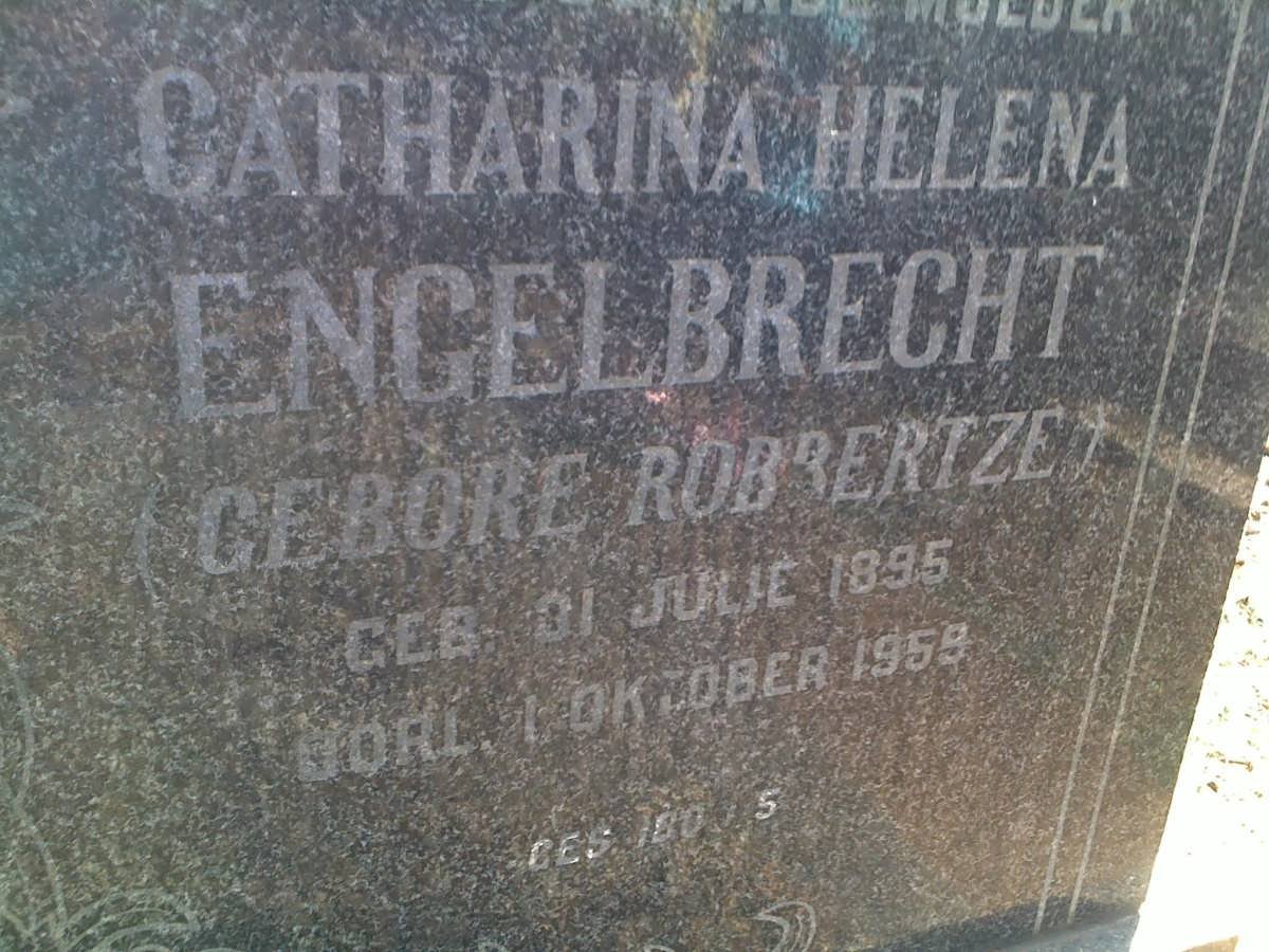 ENGELBRECHT Catharina Helena nee ROBBERTZE 1895-1959