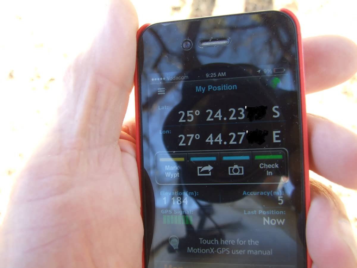 2. GPS reading