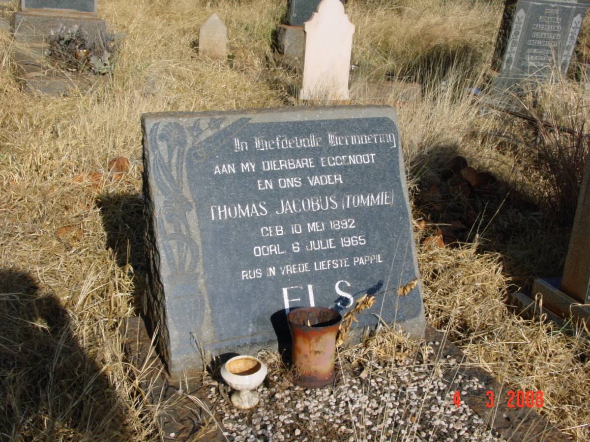 ELS Thomas Jacobus 1892-1965