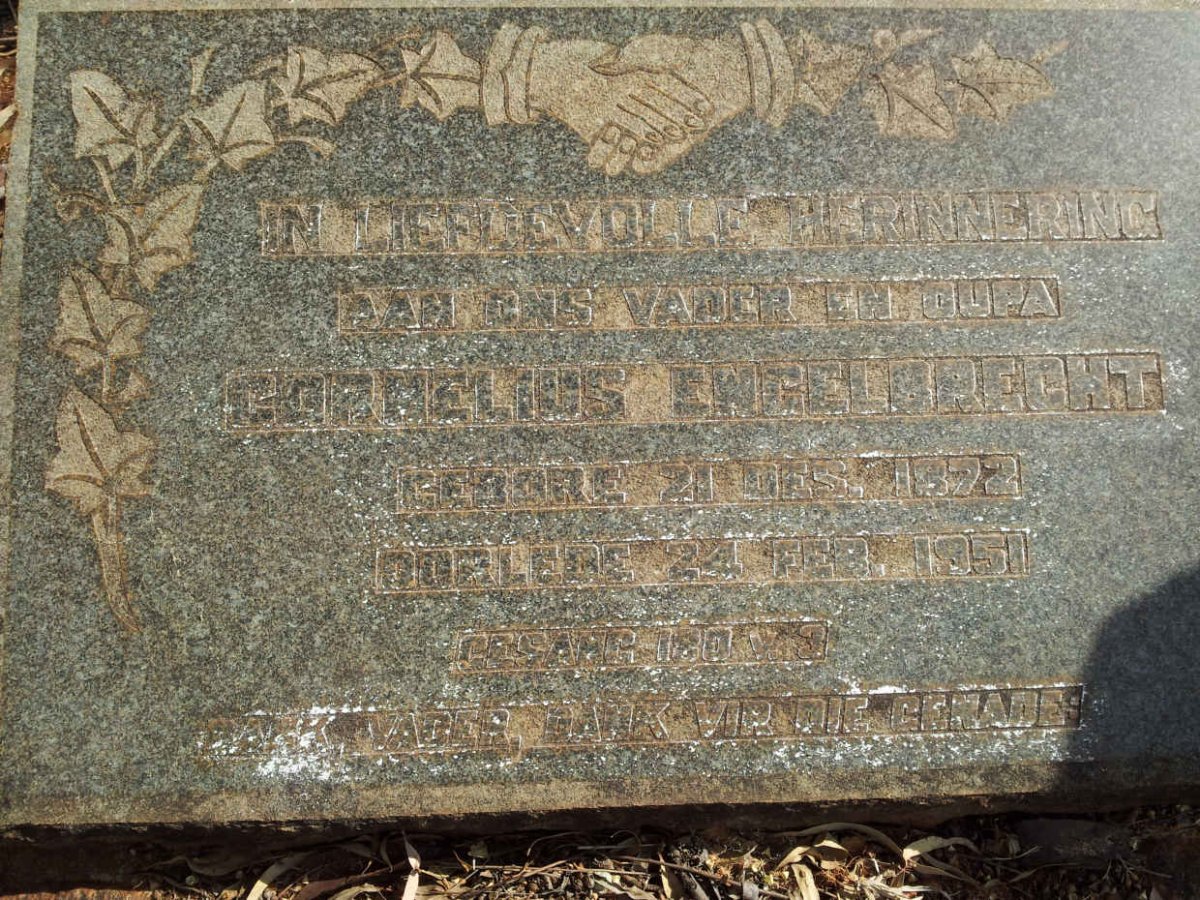 ENGELBRECHT Cornelius 1872-1951