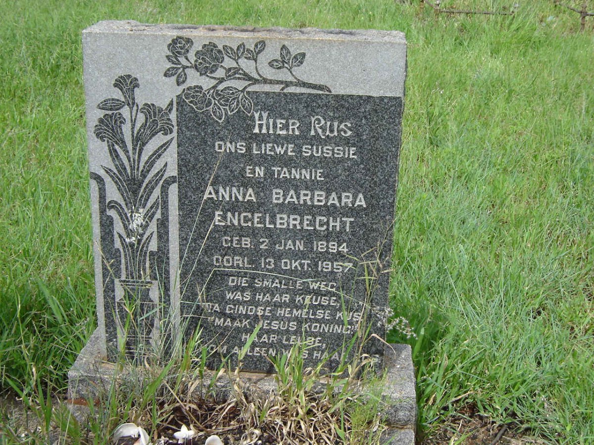 ENGELBRECHT Anna Barbara 1894-1957