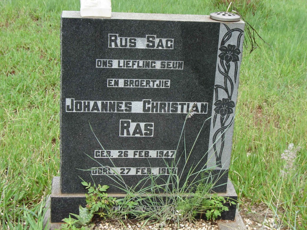 RAS Johannes Christian 1947-1968