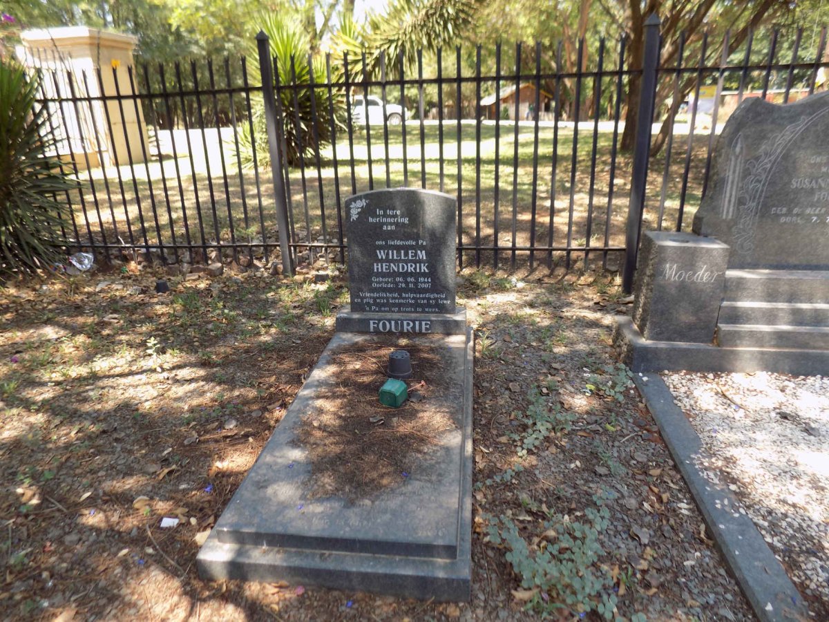 FOURIE Willem Hendrik 1944-2007