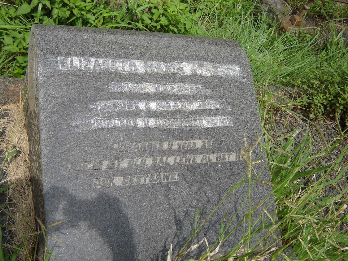 STANDER Elizabeth Maria nee HARMSE 1935-1970