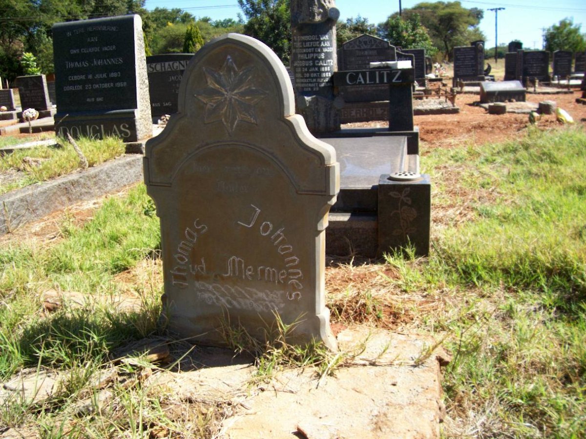 MERWE Thomas Johannes, van der