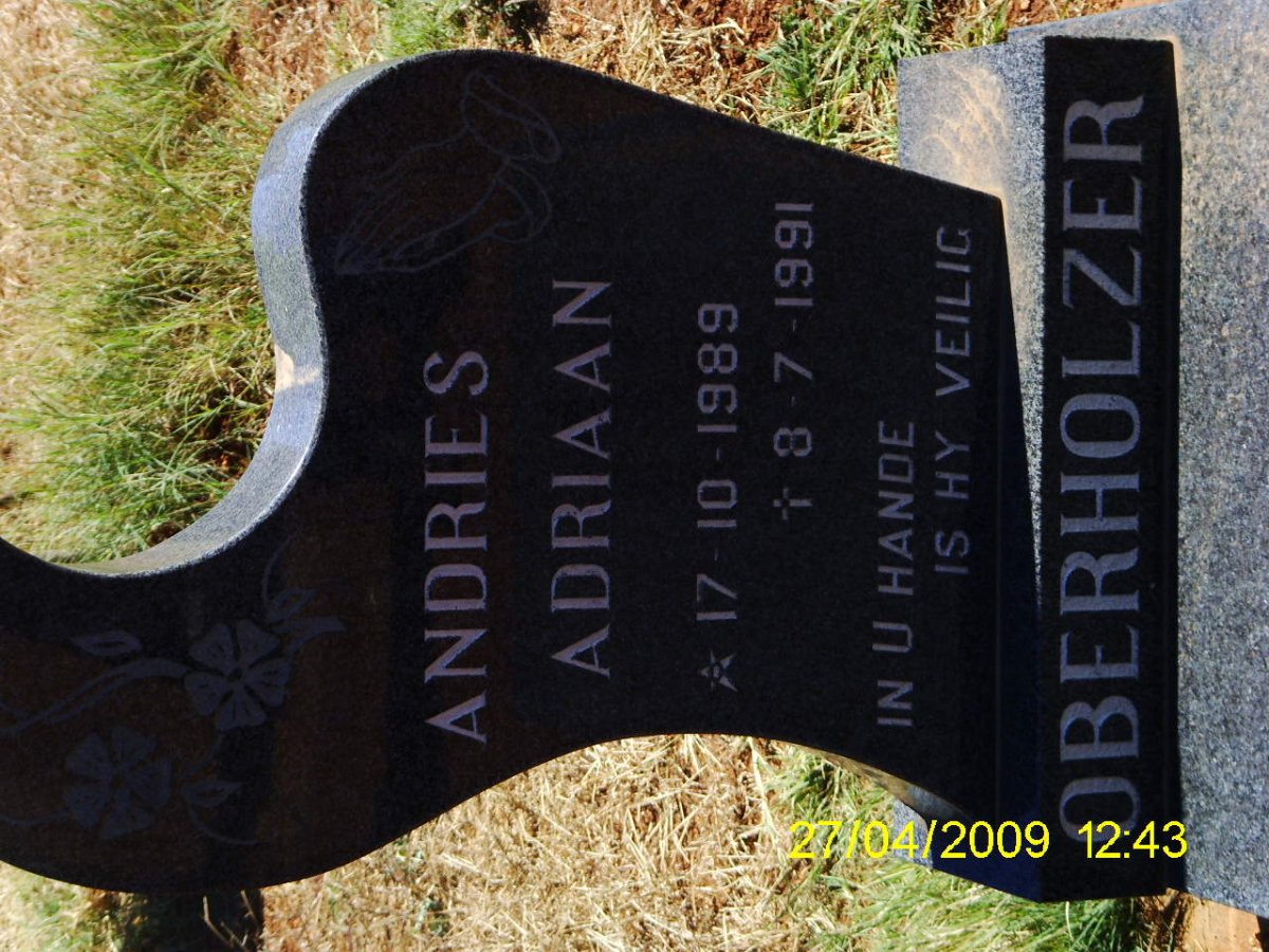 OBERHOLZER Andries Adriaan 1989-1991