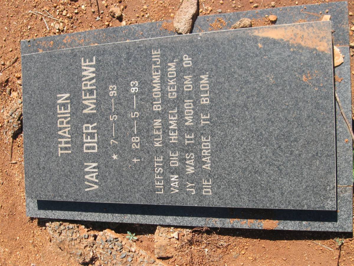 MERWE Tharien, van der 1993-1993