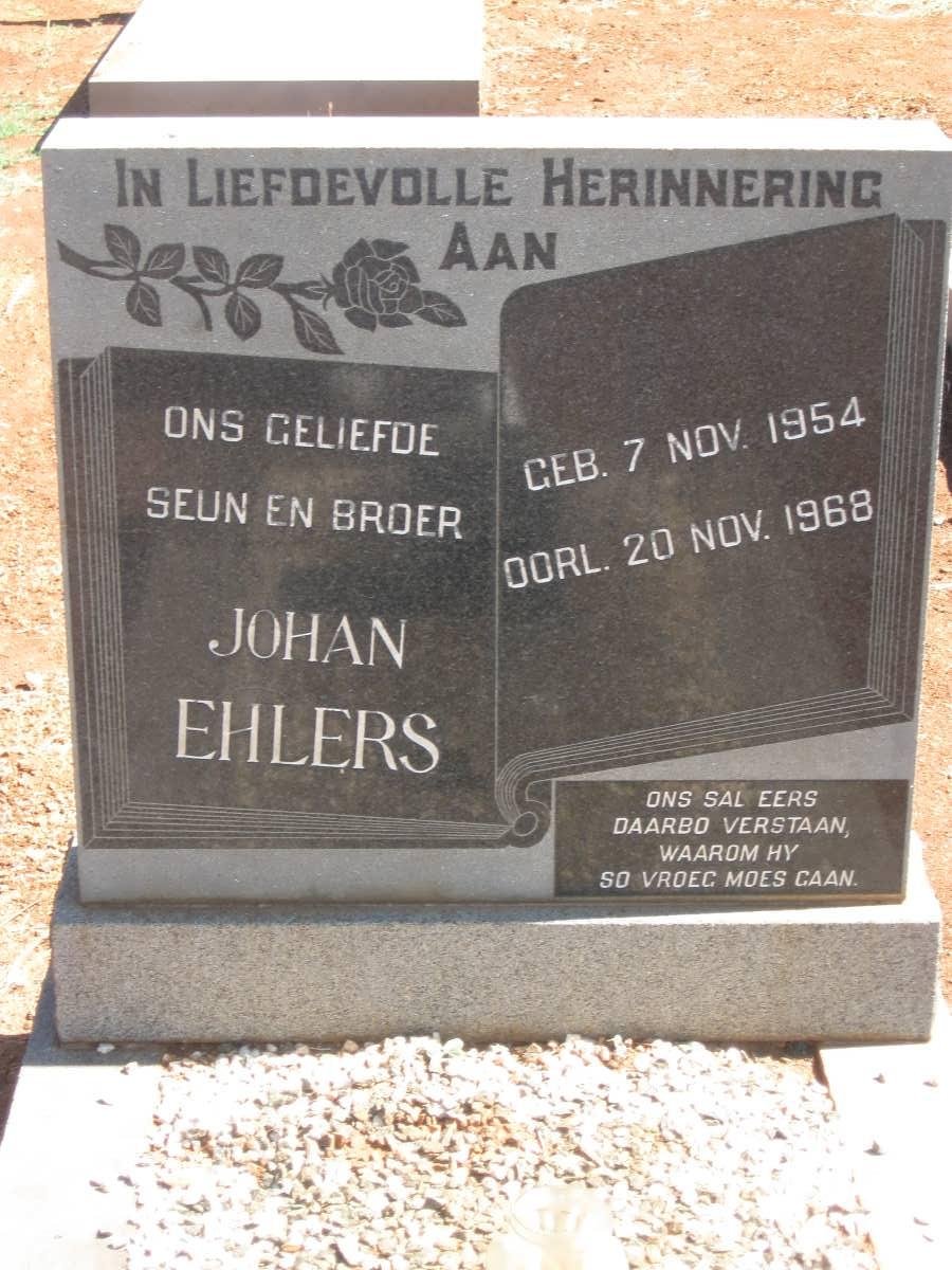 EHLERS Johan 1954-1968