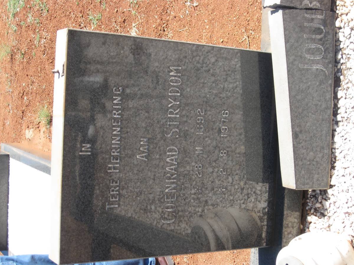 JOUBERT Coenraad Strydom 1892-1976