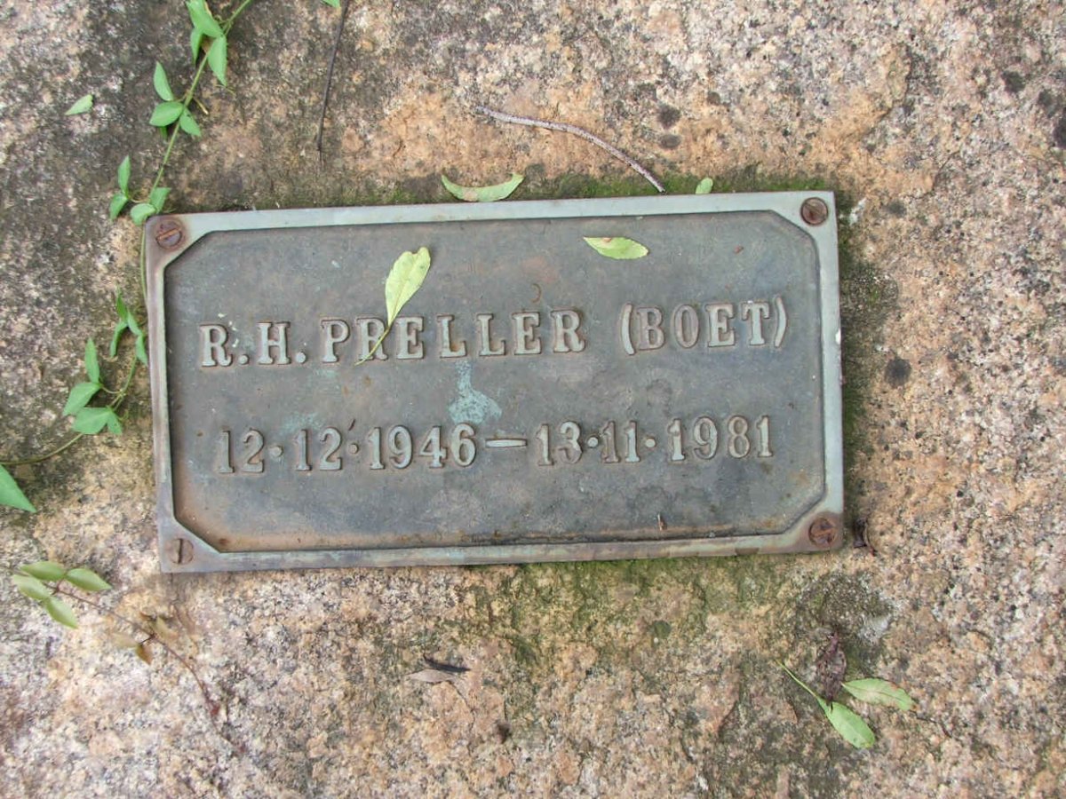 PRELLER R.H. 1946-1981