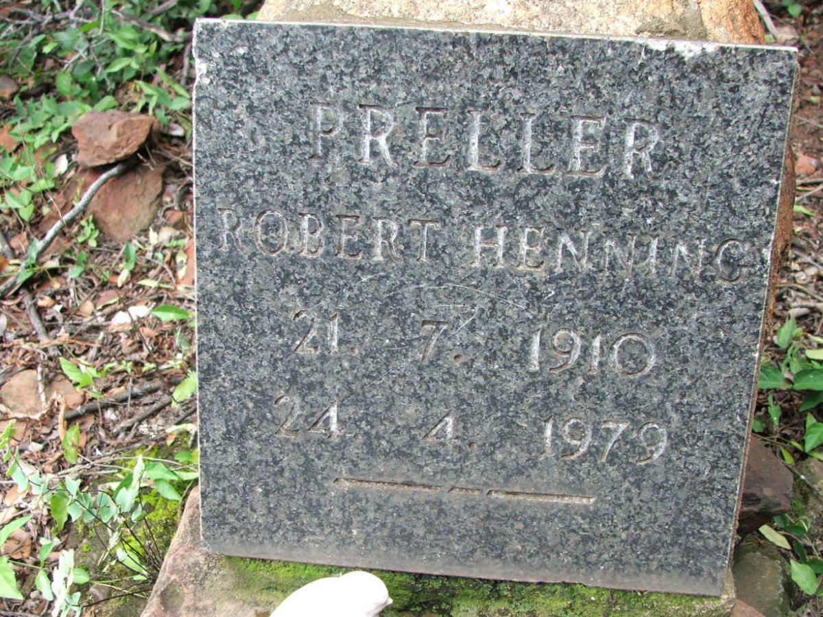 PRELLER Robert Henning 1910-1979