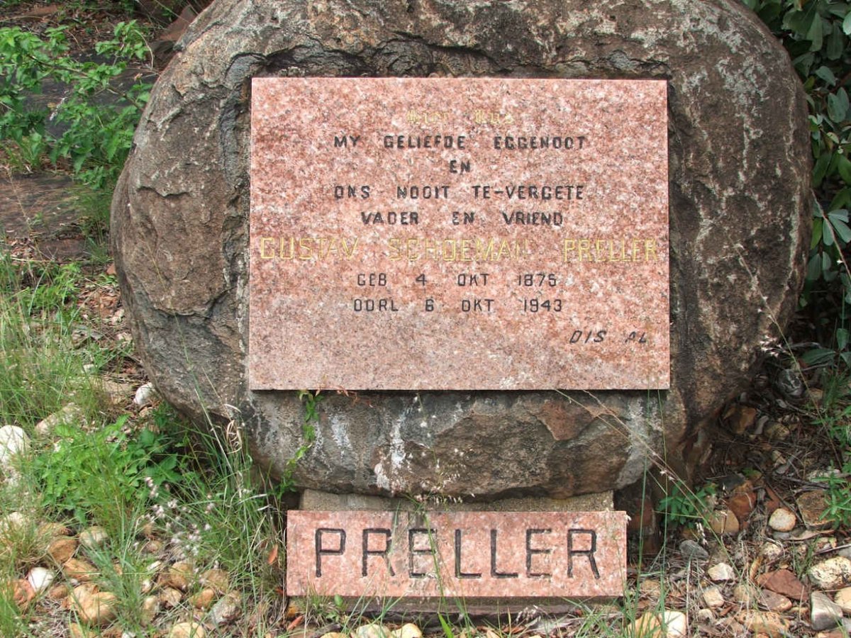 PRELLER Gustav Schoeman 1875-1943