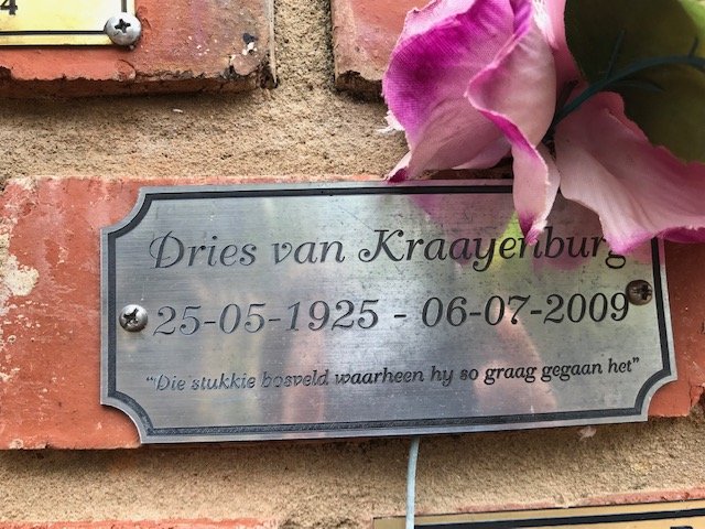 KRAAYENBURG Dries, van 1925-2009