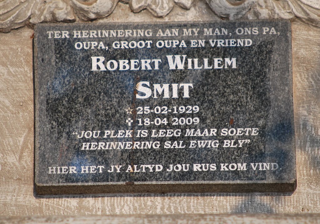 SMIT Robert Willem 1929-2009 _2