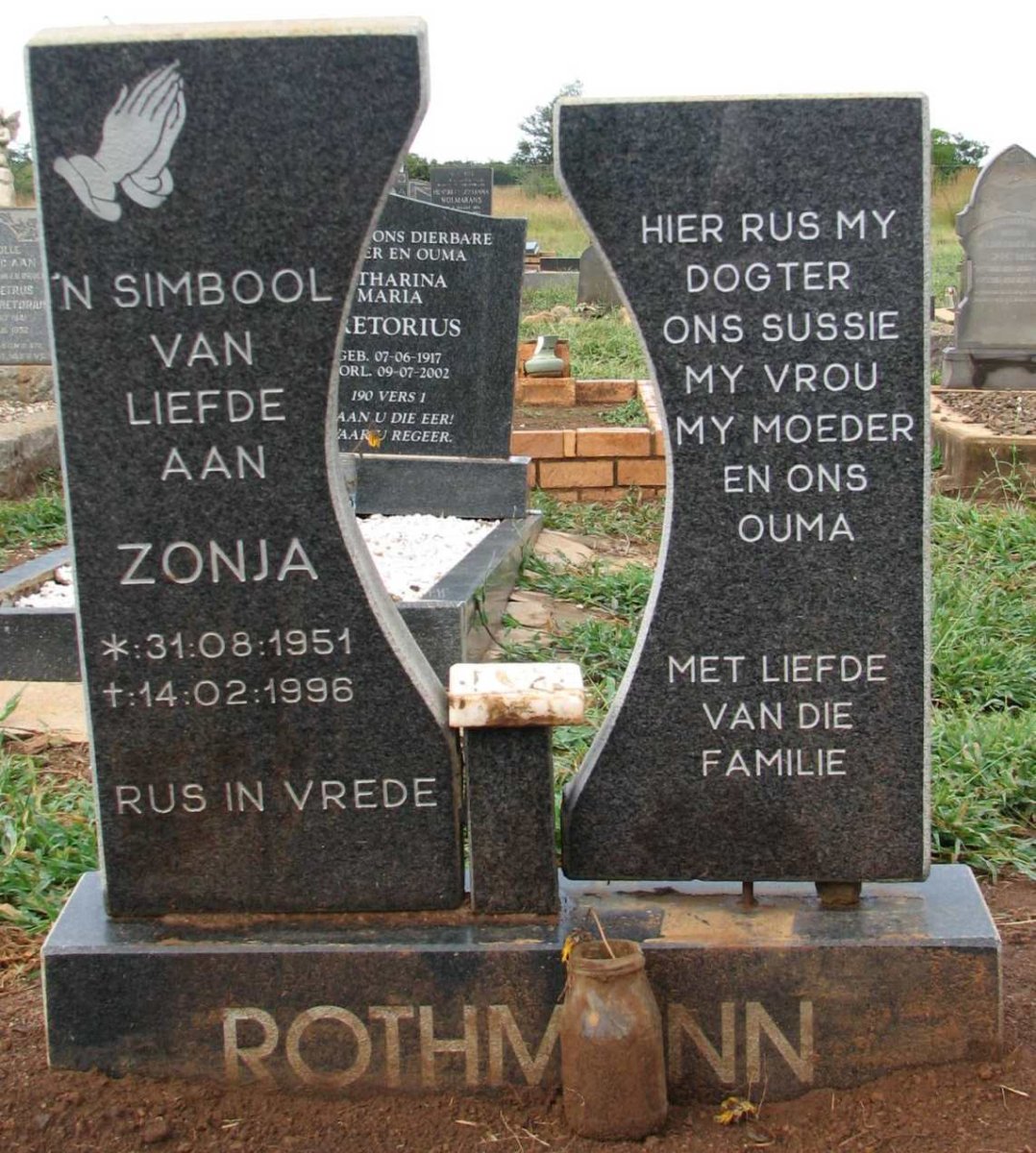 ROTHMANN Zonja 1951-1996