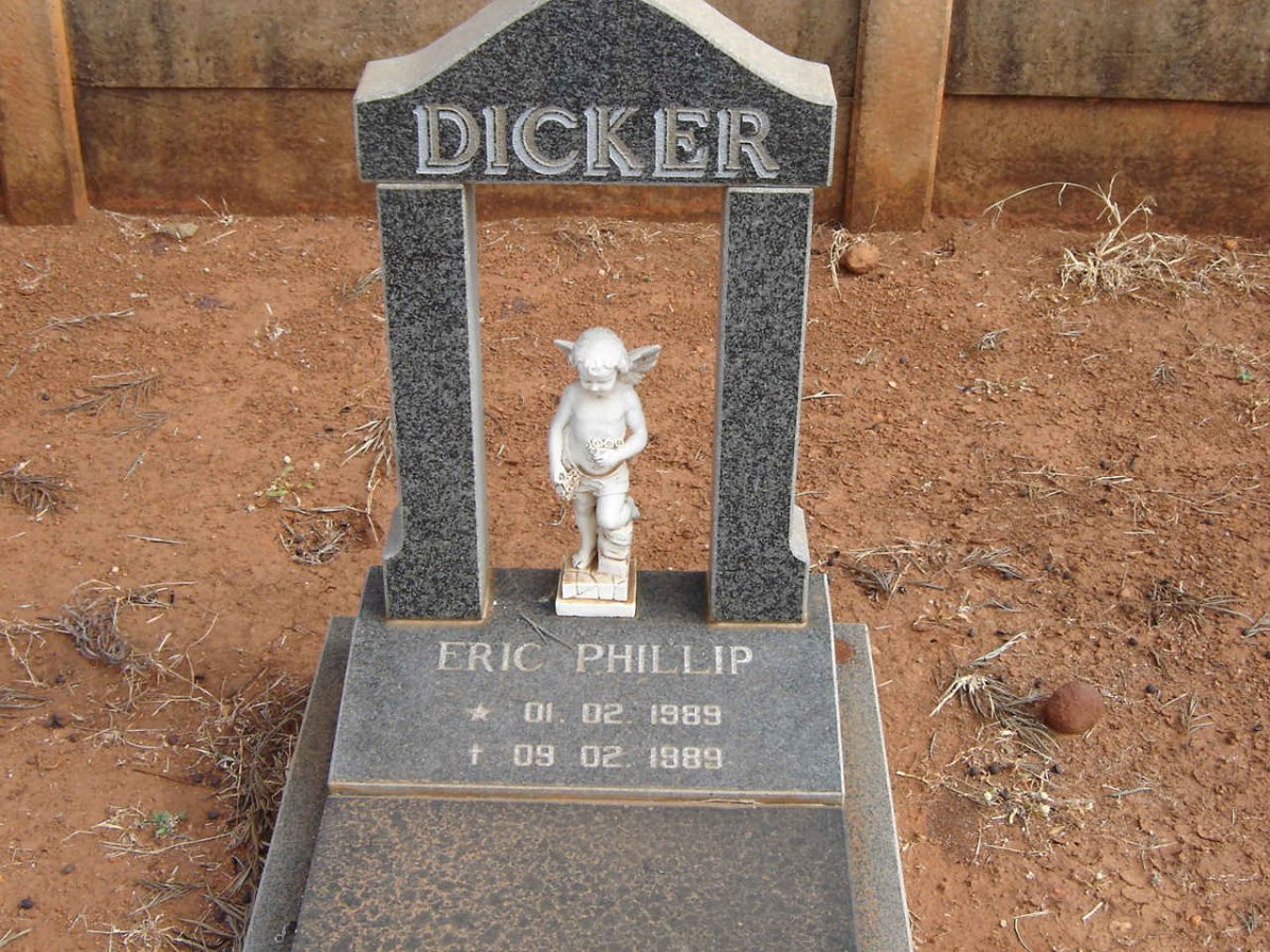DICKER Eric Phillip 1989-1989