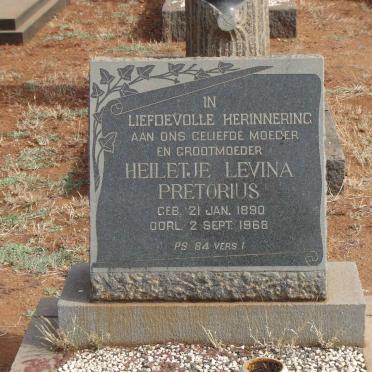 PRETORIUS Heiletje Lavina 1890-1968