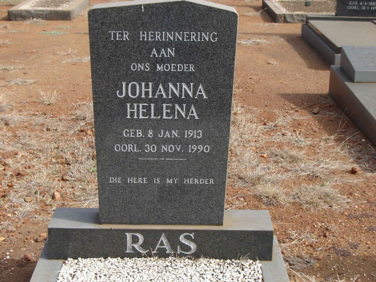 RAS Johanna Helena 1913-1990