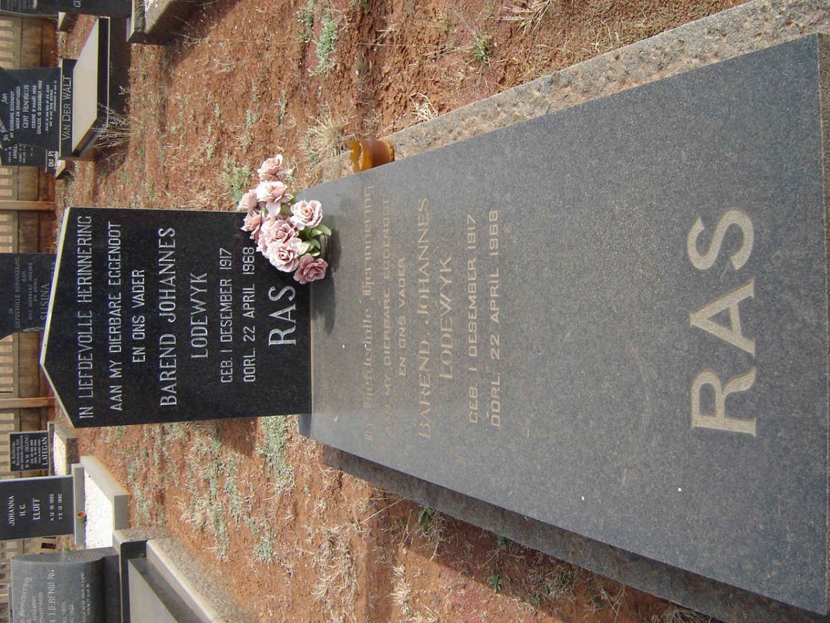 RAS Barend Johannes Lodewyk 1917-1968