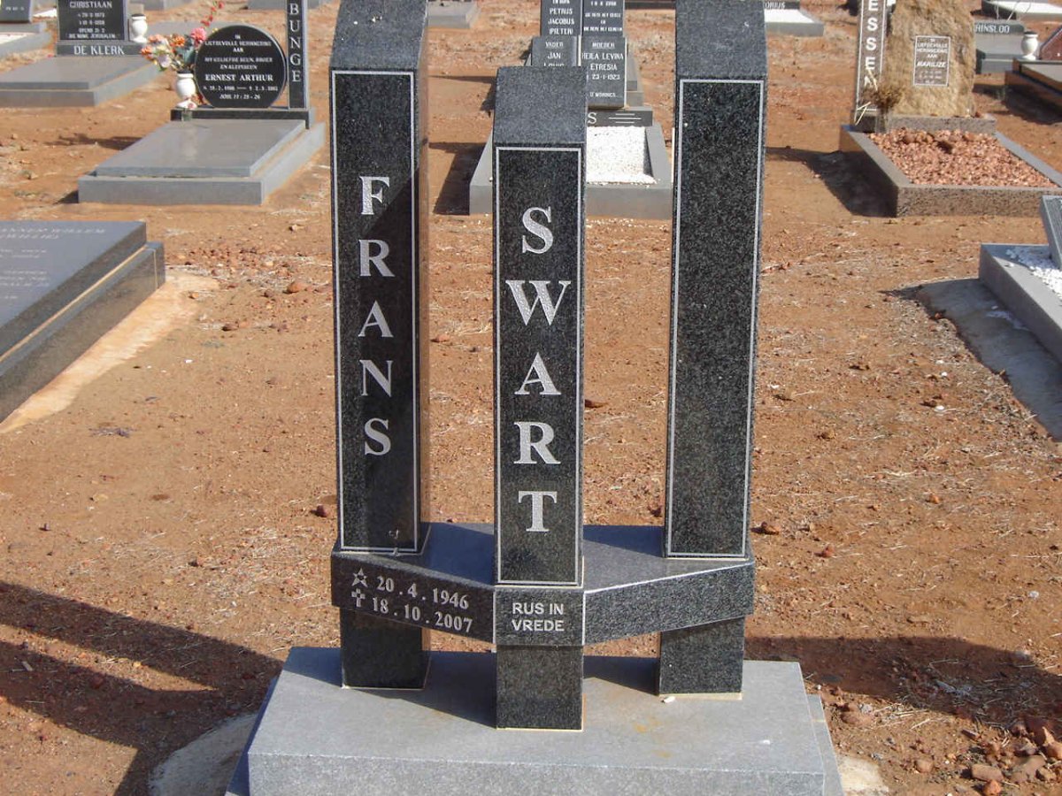 SWART Frans 1946-2007