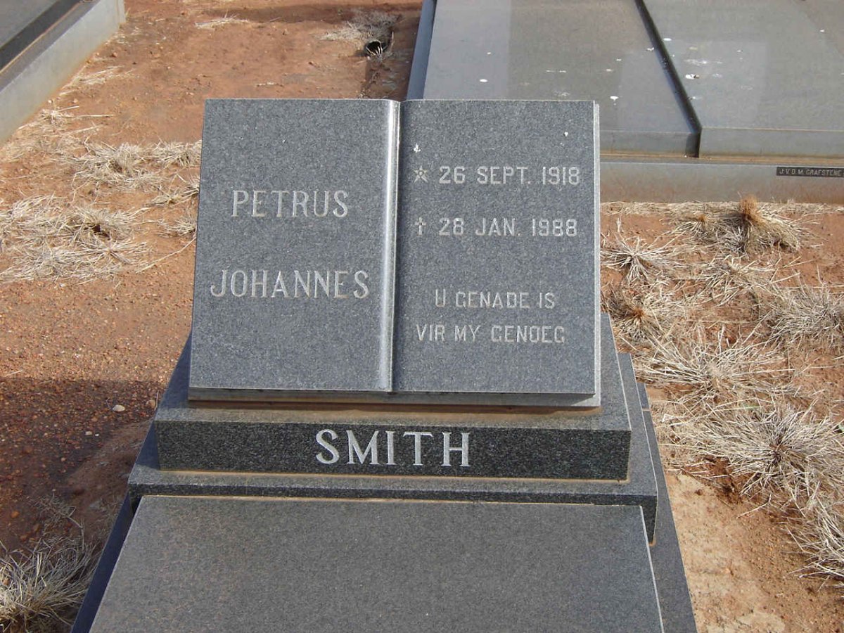 SMITH Petrus Johannes 1918-1988