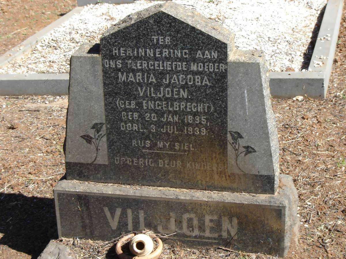 VILJOEN Maria Jacoba nee ENGELBRECHT 1895-1939
