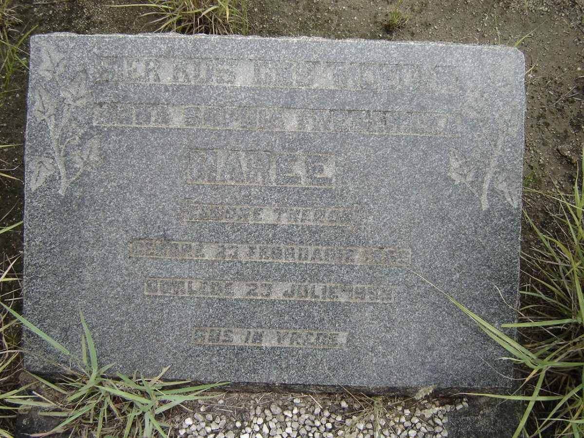 MAREE Anna Sophia Frederika nee THERON 1866-1953