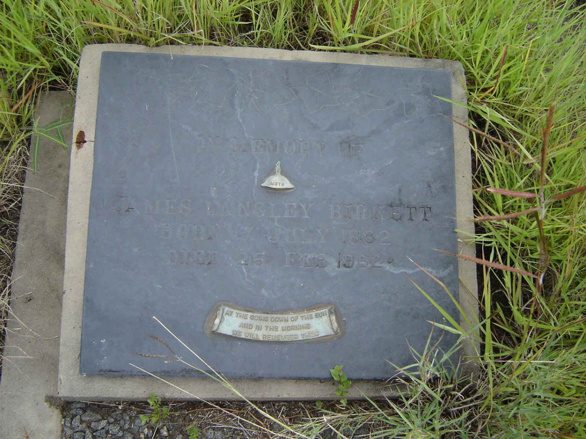 BURKETT James Langley 1882-1962