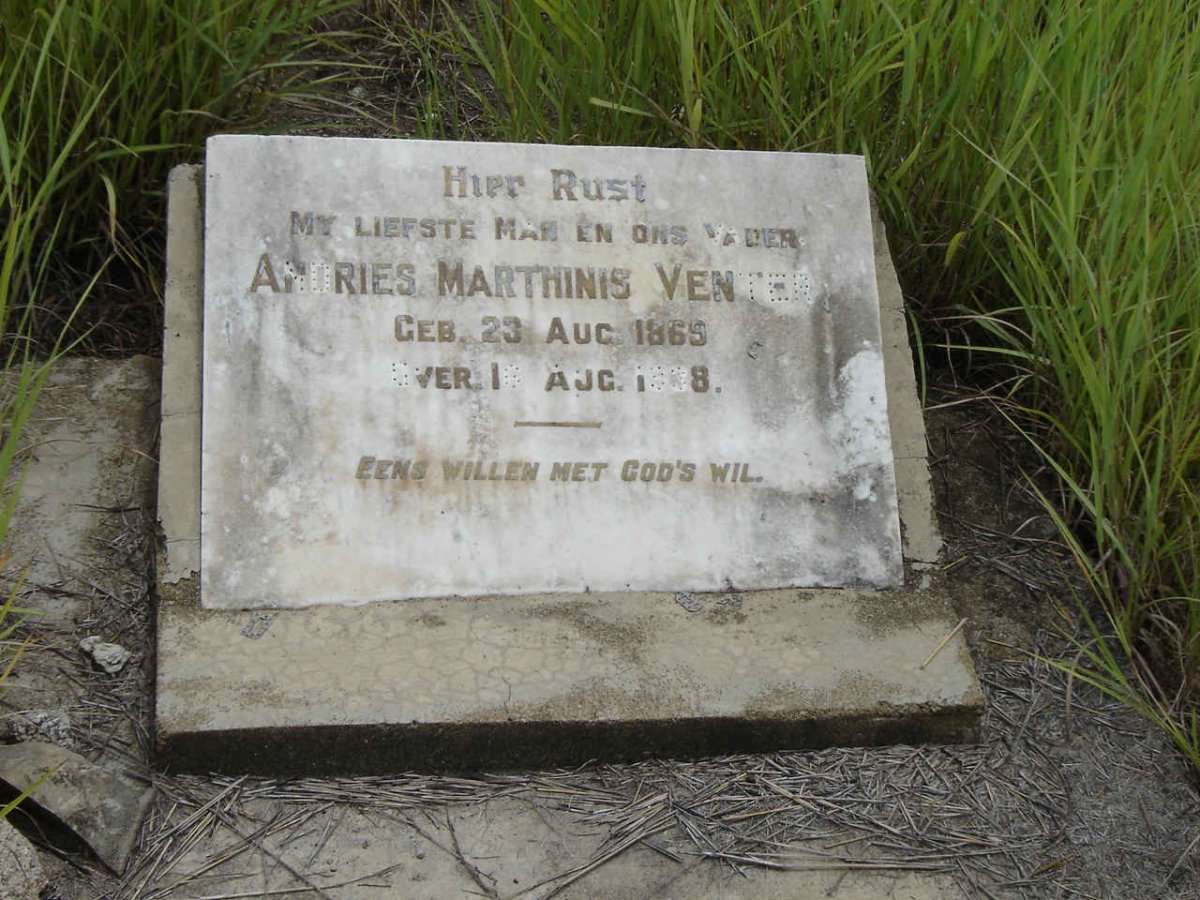 VENTER Andries Marthinis 1869-1938