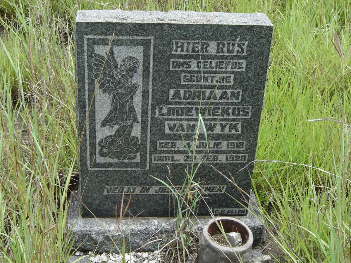 WYK Adriaan Lodeviekus, van 1916-1928
