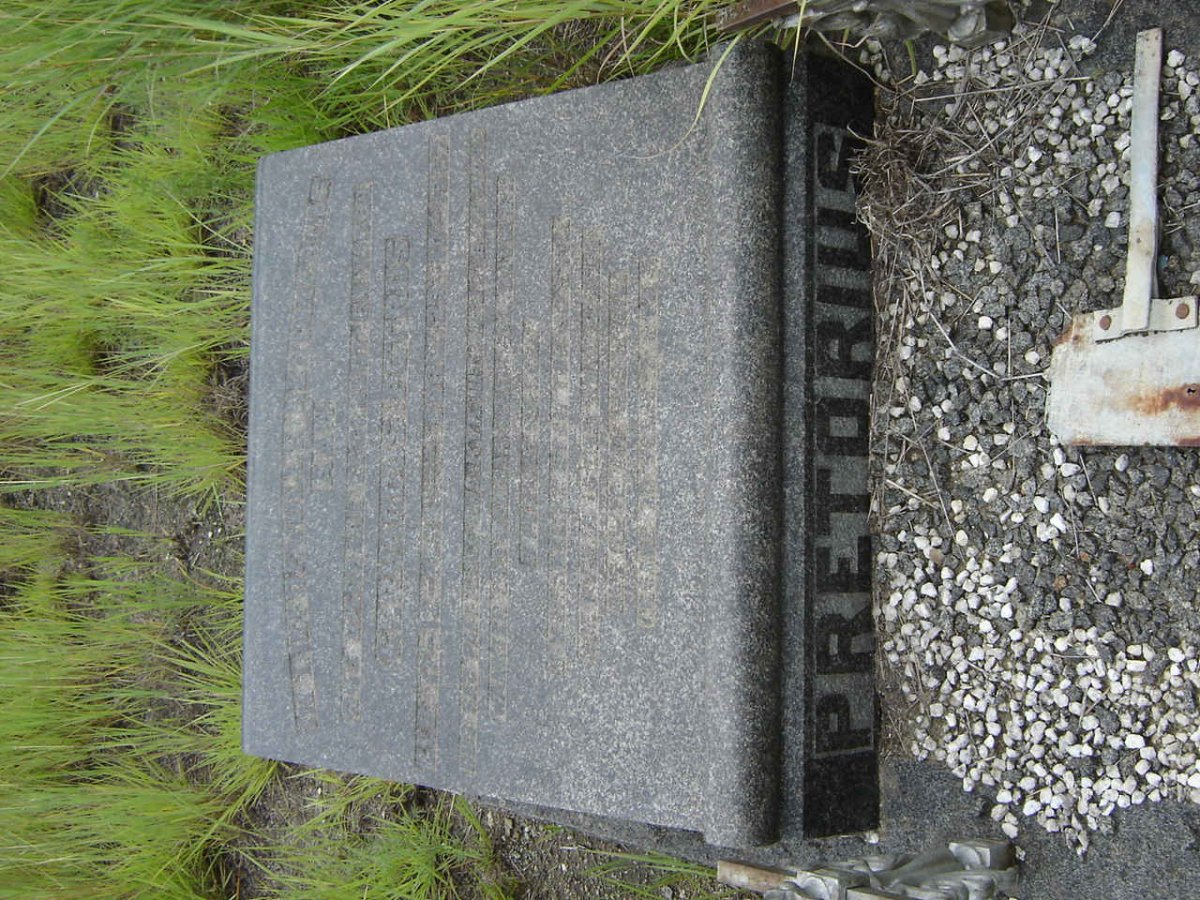 PRETORIUS Gerhardus Petrus ?-1957