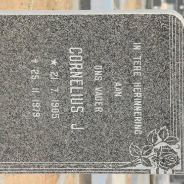 ASWEGEN Cornelius J., van 1905-1979