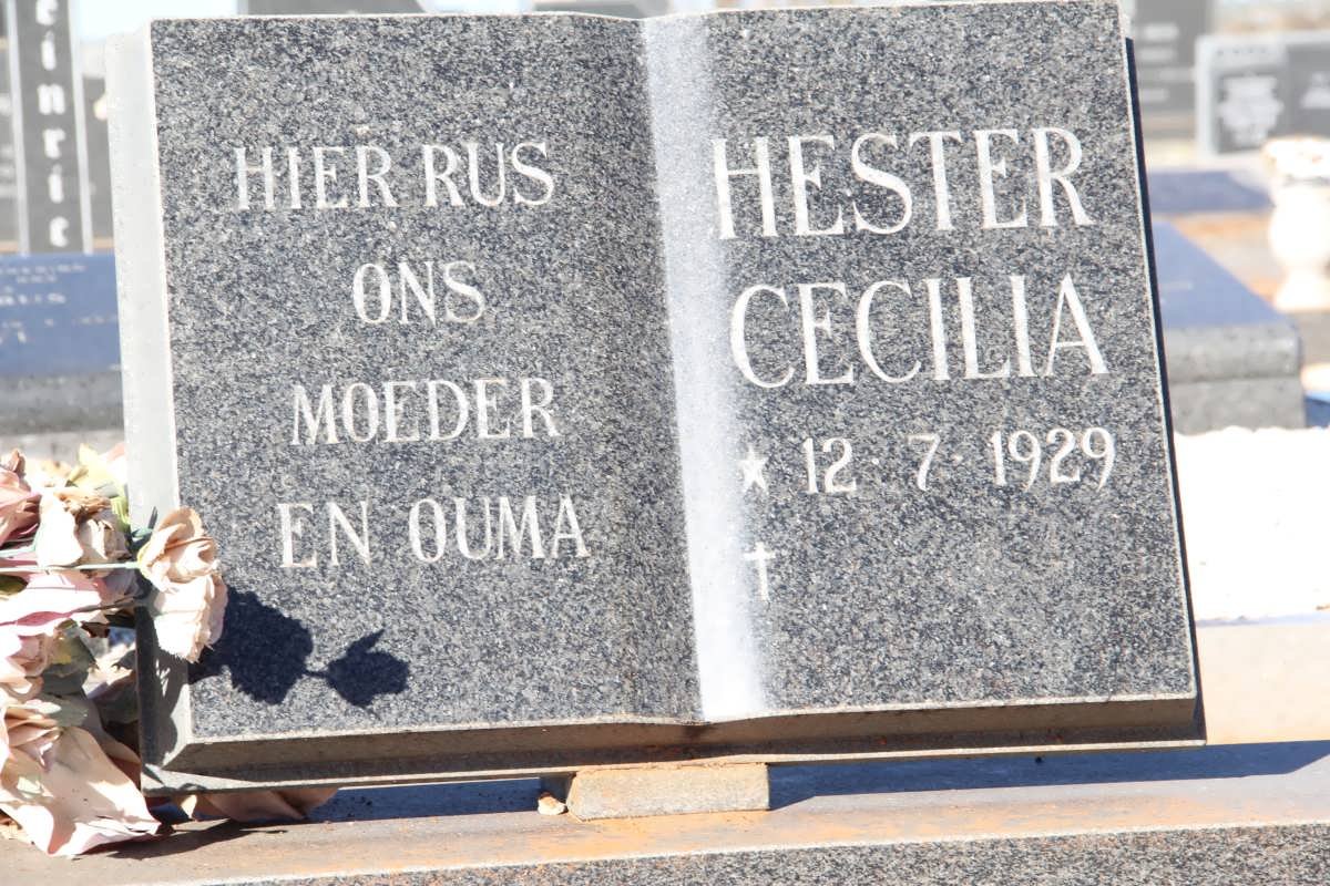 ASWEGEN Hester Cecilia, van 1929-