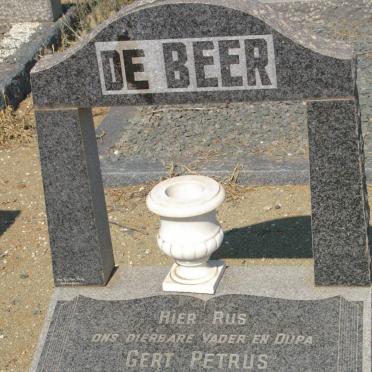 BEER Gert Petrus, de 1887-1965