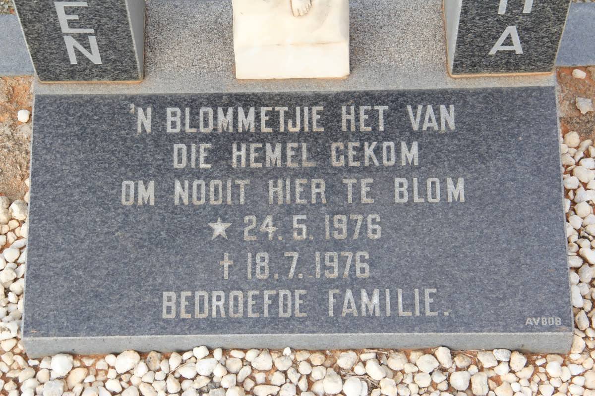 BOTHA Karmen 1976-1976
