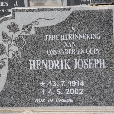BOTHA Hendrik Joseph 1914-2002